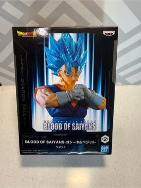 Dragon Ball Super Blood of Saiyans Super Saiyan Blue Vegito Figure - Blue